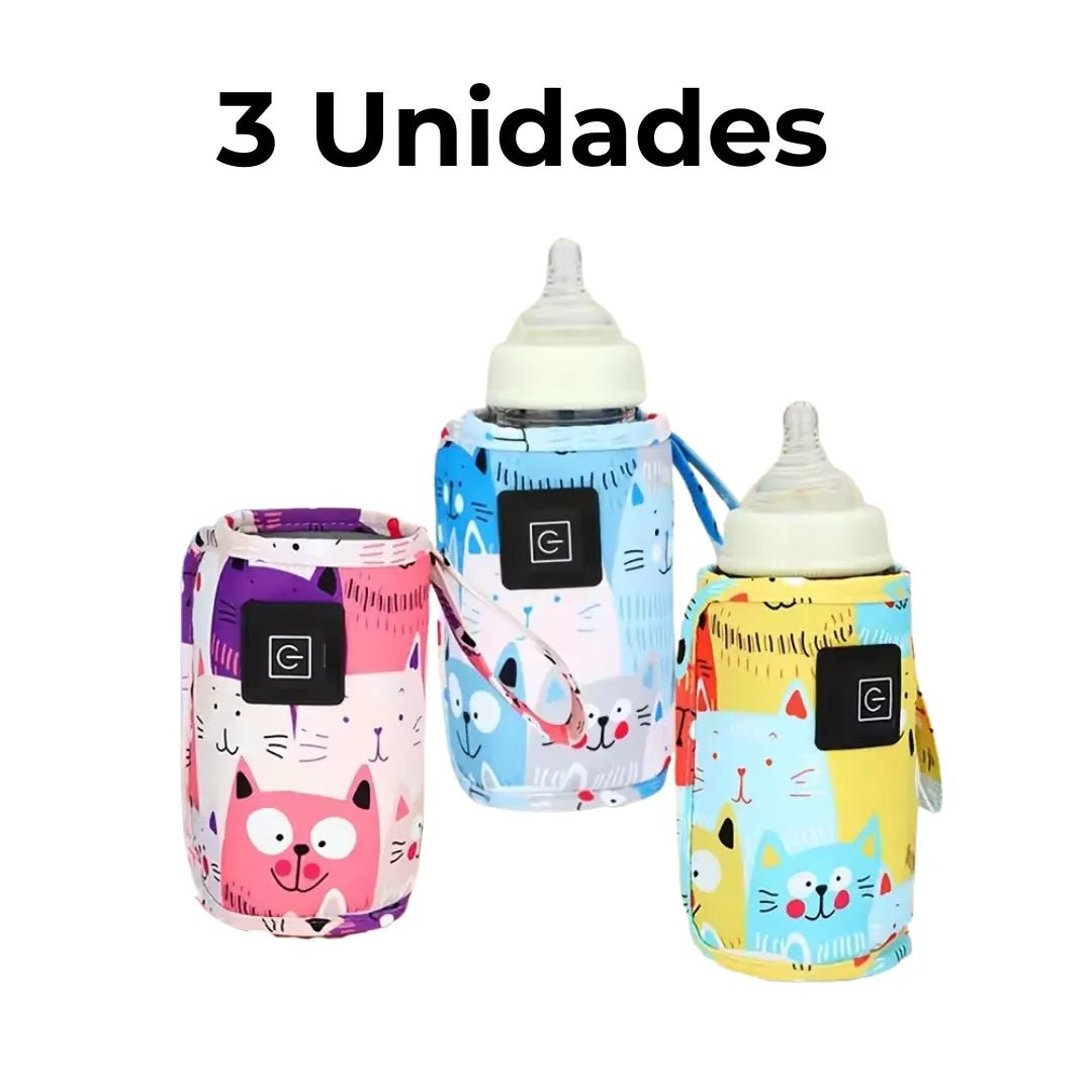 Aquecedor de Mamadeira Portátil - MamyGO 🍼 - BRINCAR JUNTO