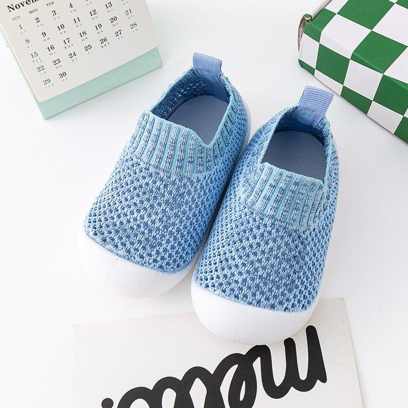 Bebé niño zapatos mujer bebé sandalias verano masculino zapatos de bebé de fondo suave 0 - 3 años de edad niños de fondo suave zapatos de malla transpirable - BRINCAR JUNTO