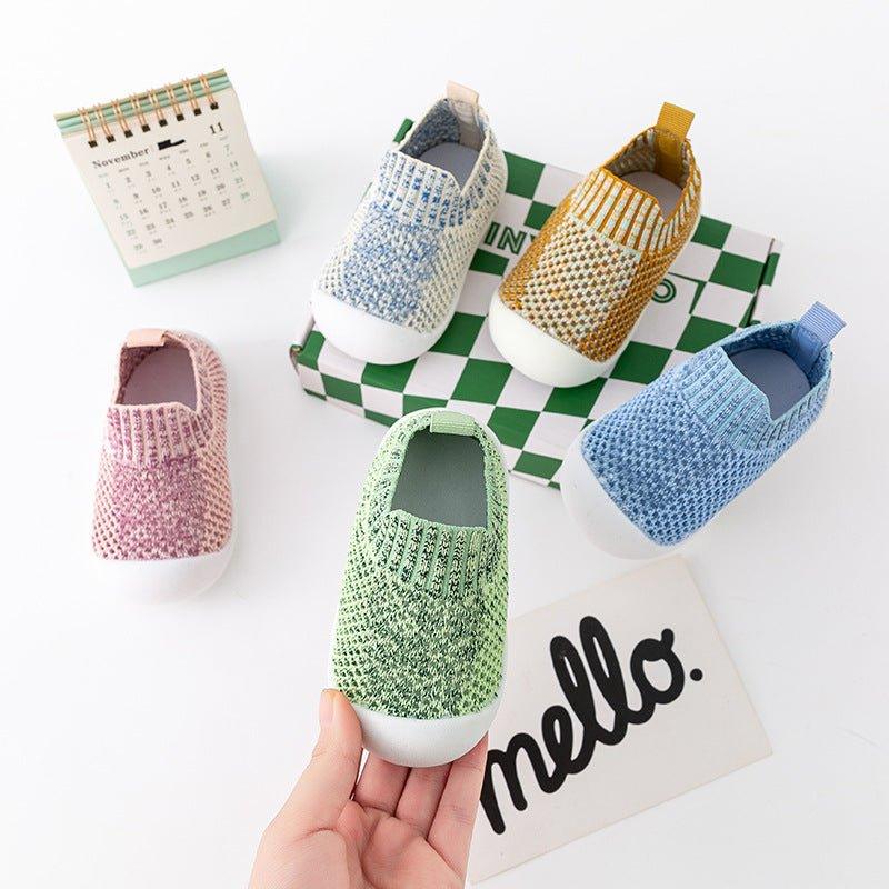 Bebé niño zapatos mujer bebé sandalias verano masculino zapatos de bebé de fondo suave 0 - 3 años de edad niños de fondo suave zapatos de malla transpirable - BRINCAR JUNTO