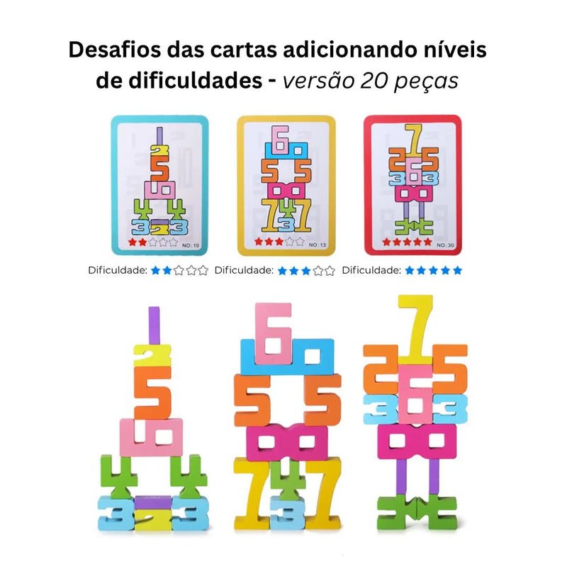 Blocos Numéricos Educativos - Matemágicos - 25% OFF - BRINCAR JUNTO
