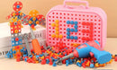 Kit Parafusadeira Educativa Divertida - 211 peças - BRINCAR JUNTO
