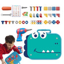 Kit Parafusadeira Educativa Divertida - 211 peças - BRINCAR JUNTO