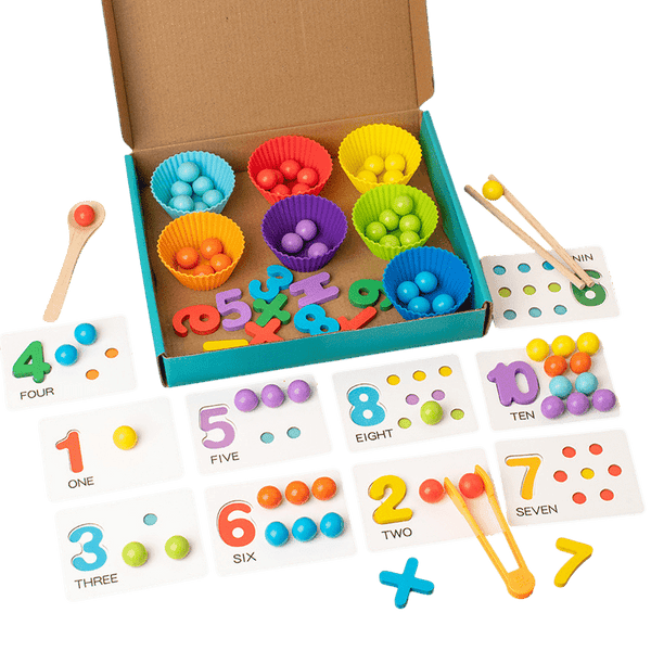 Material de Ensino de Matemática Montessori - BRINCAR JUNTO
