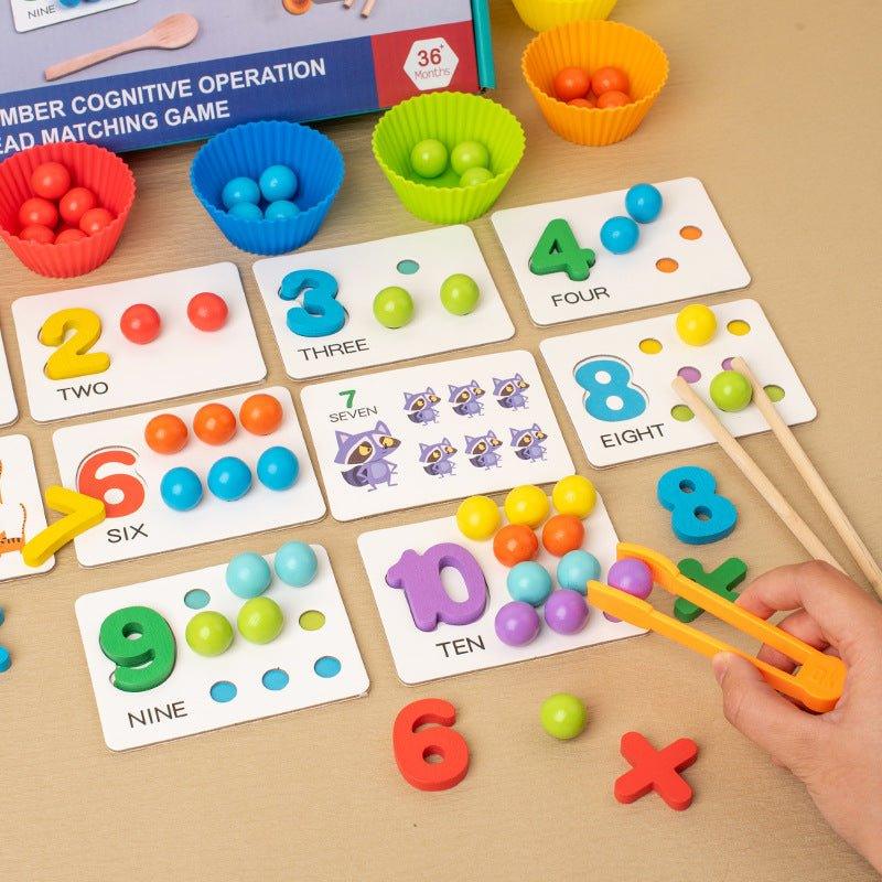 Material de Ensino de Matemática Montessori - BRINCAR JUNTO