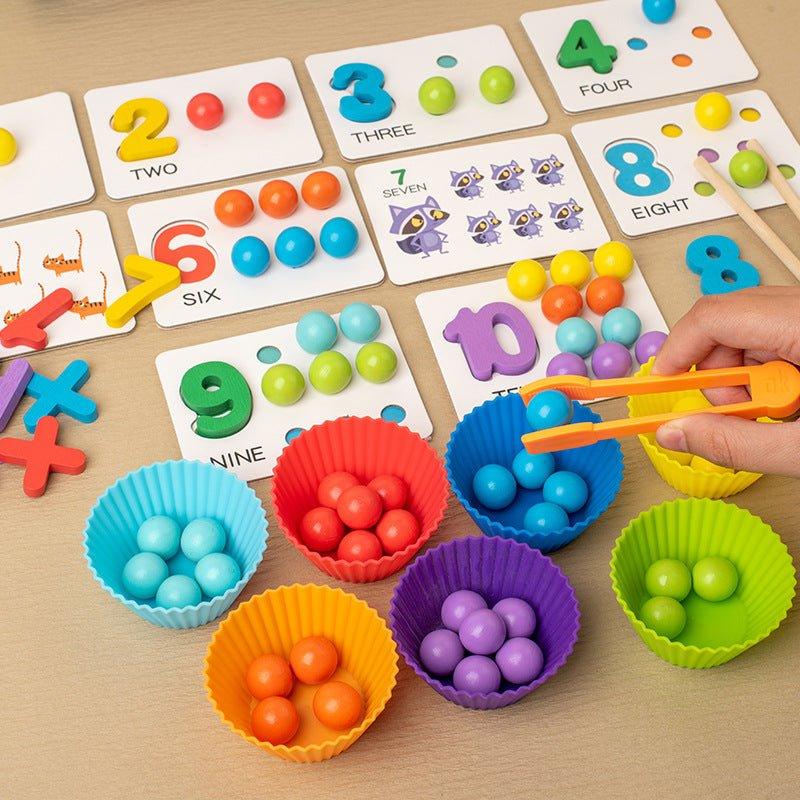 Material de Ensino de Matemática Montessori - BRINCAR JUNTO