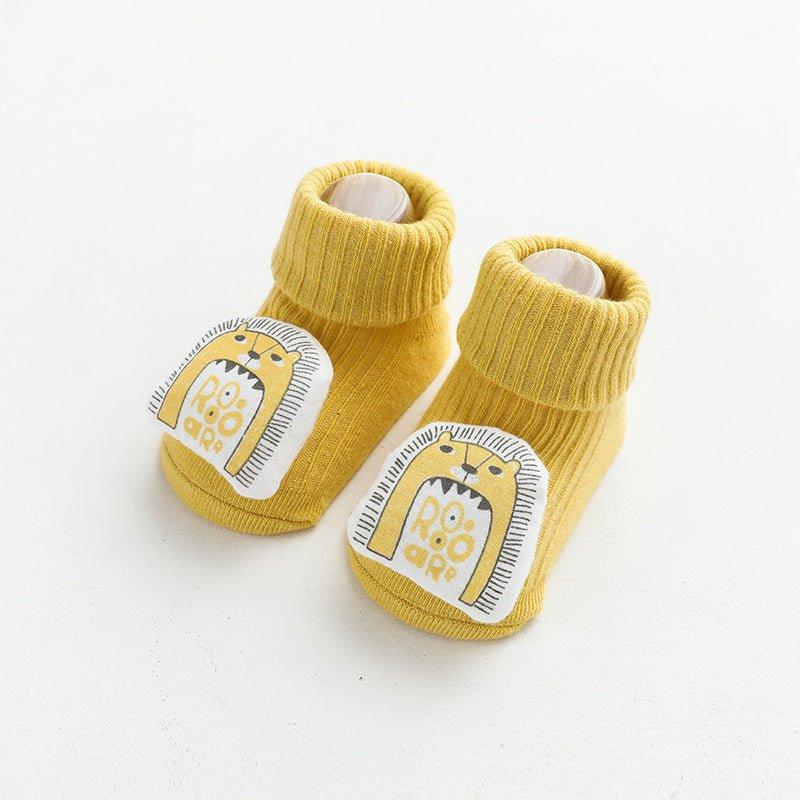 Meias Longas Antiderrapantes Bichos 3D - BRINCAR JUNTO