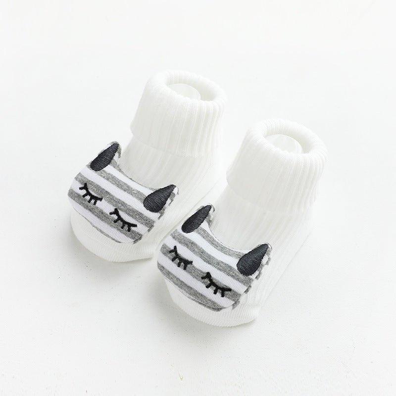 Meias Longas Antiderrapantes Bichos 3D - BRINCAR JUNTO