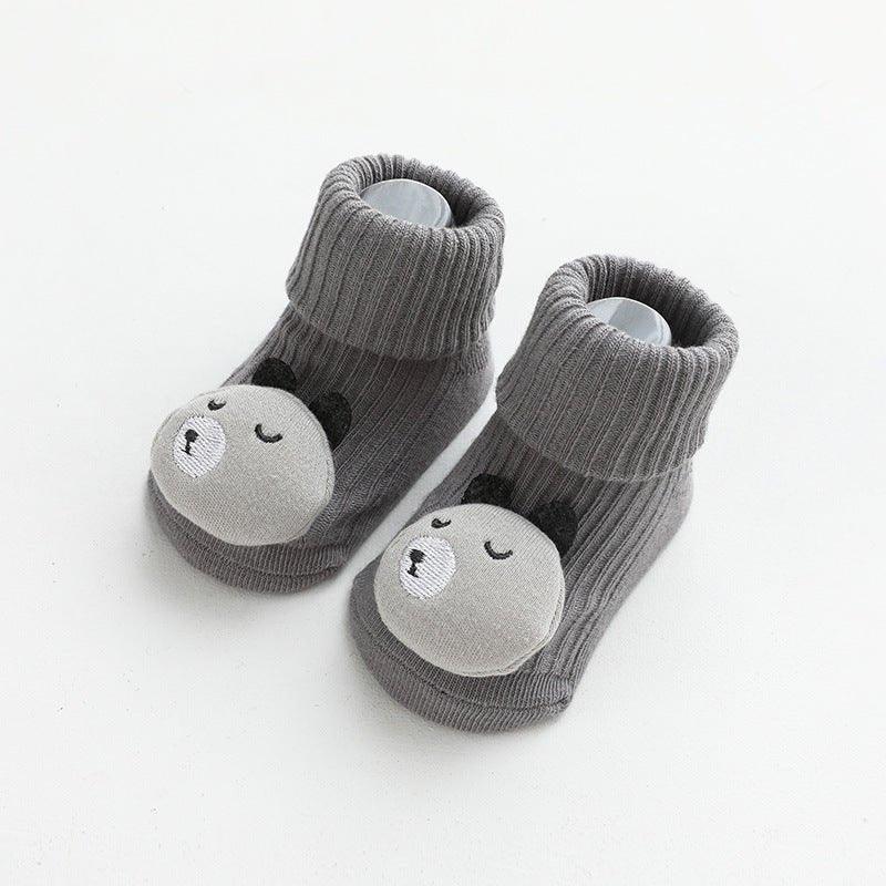 Meias Longas Antiderrapantes Bichos 3D - BRINCAR JUNTO