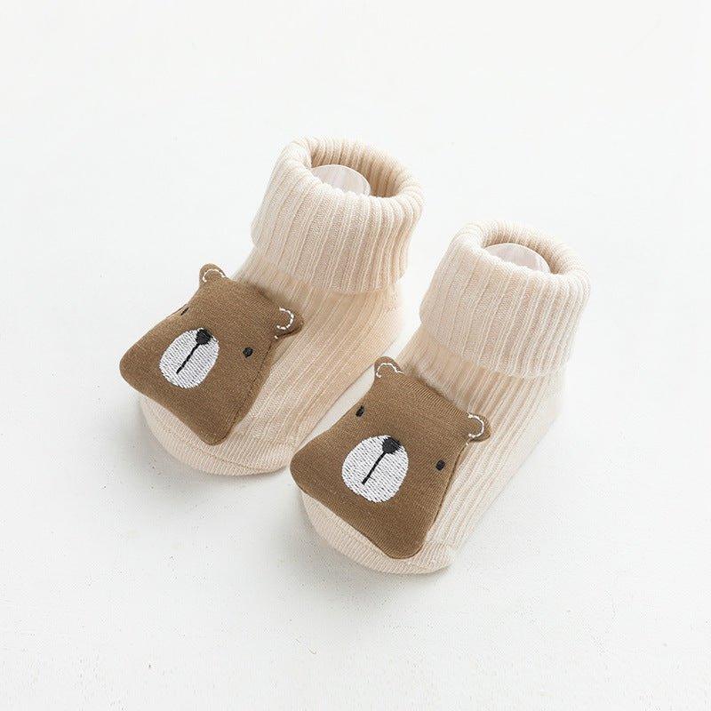 Meias Longas Antiderrapantes Bichos 3D - BRINCAR JUNTO