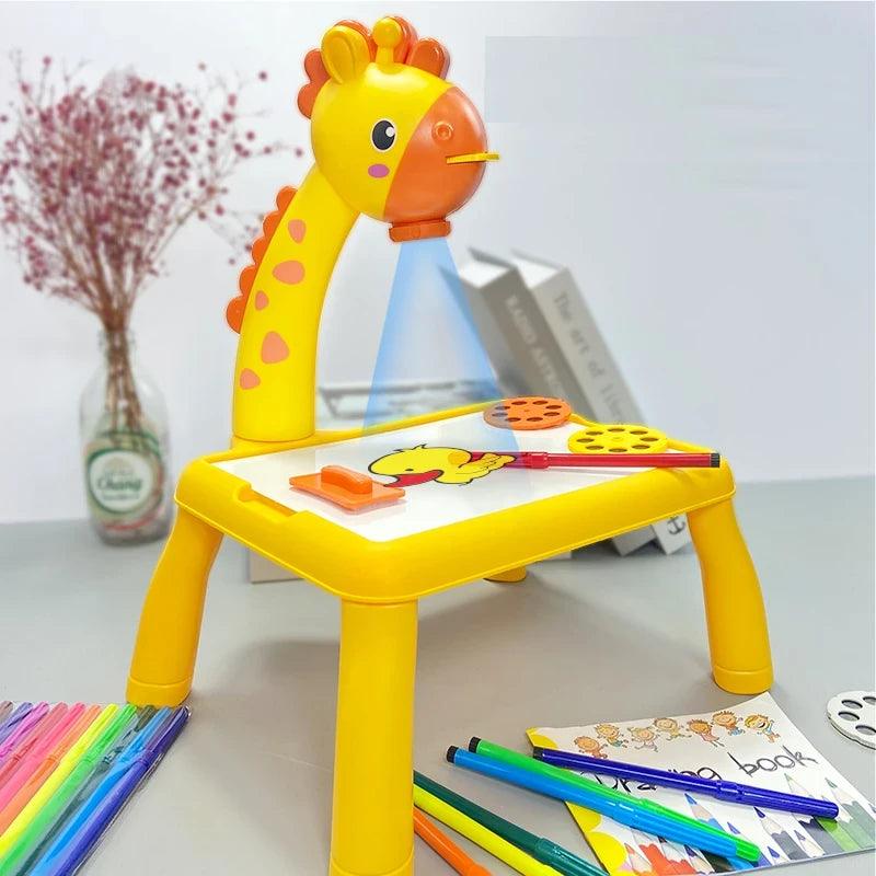 Mesa Criativa - Projetora LED de Desenhos - BRINCAR JUNTO