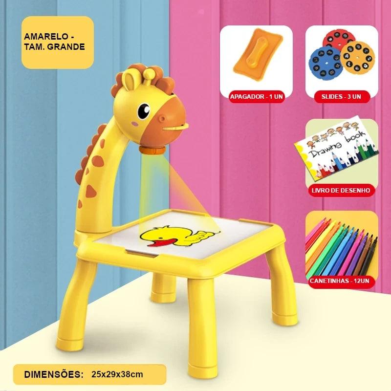 Mesa Criativa - Projetora LED de Desenhos - BRINCAR JUNTO