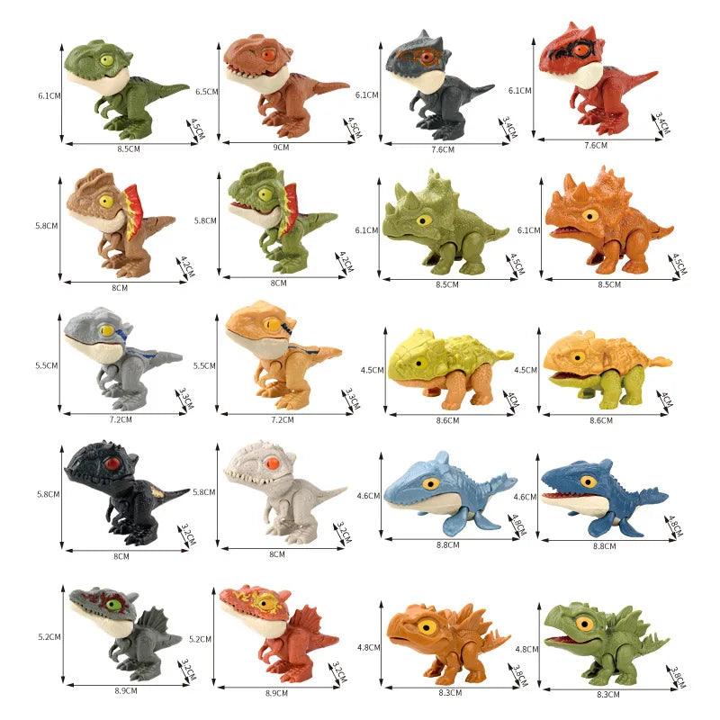 Mini Dinossauro Articulado - 5/16/20 peças - BRINCAR JUNTO