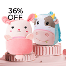 Mochila de Pelúcia ZooChila – 36% OFF🐾 - BRINCAR JUNTO