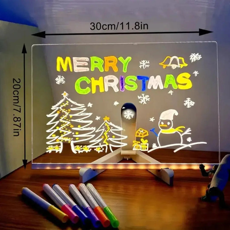 Quadro Acrílico Mágico LED - ClareArt - 35% OFF - BRINCAR JUNTO