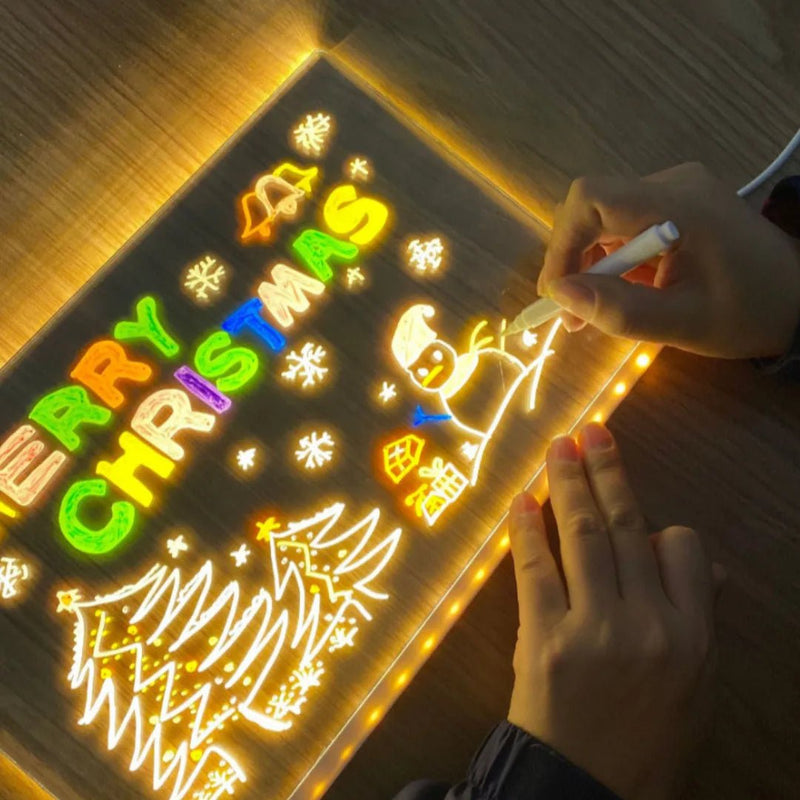 Quadro Acrílico Mágico LED - ClareArt - 35% OFF - BRINCAR JUNTO