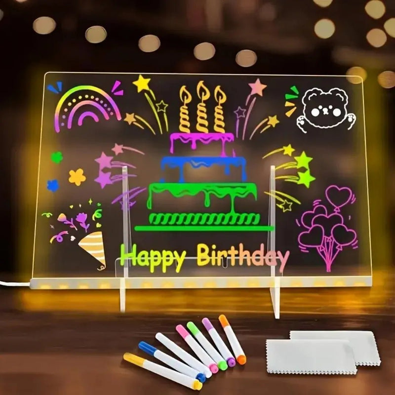 Quadro Acrílico Mágico LED - ClareArt - 35% OFF - BRINCAR JUNTO