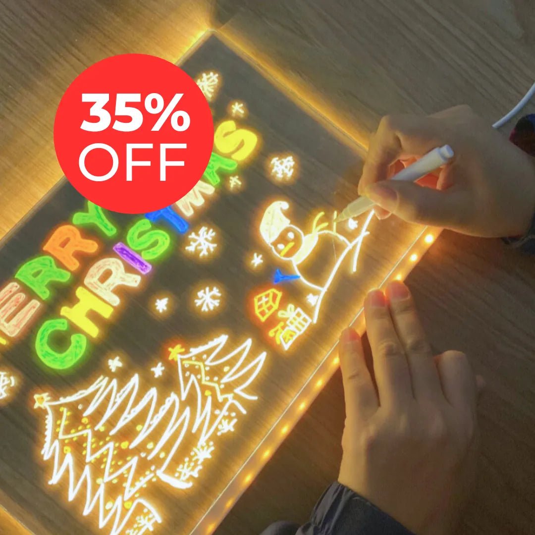 Quadro Acrílico Mágico LED - ClareArt - 35% OFF - BRINCAR JUNTO