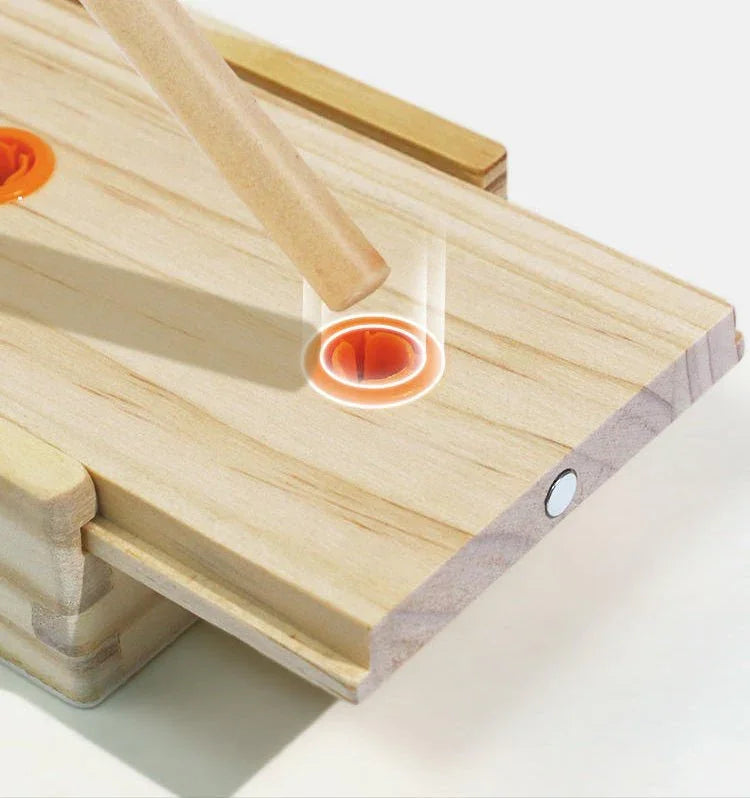 Torre de Madeira Grande Colorida - BRINCAR JUNTO